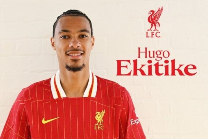 重磅引援💥官方：利物浦签下23岁前锋埃基蒂克，总价9500万欧