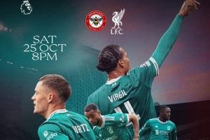 利物浦客战小蜜蜂海报：维尔茨、加克波、范戴克、科纳特出镜