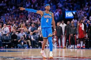 恐怖如斯!SGA三节打卡30分&雷霆8人上双追平队史纪录!